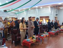 Pemkab Humbang Hasundutan Hadiri Syukuran Tahun Baru 2026 HKBP Distrik XVI