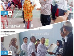 Gugurkan Tuduhan Penipuan, Kepala BPN Lam-Tim Serahkan Langsung Sertifikat Lintas Sektor Kepada Masyarakat Desa Karya Basuki