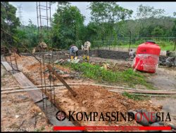 Polres Lahat Bangun Dapur Makan Bergizi Gratis Bhayangkara III di Desa Bunga Mas