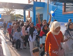 HUT ke-32 Perumda Tirta Terubuk, Direktur Abel Iqbal: Jalan Santai Perkuat Kekompakan Karyawan