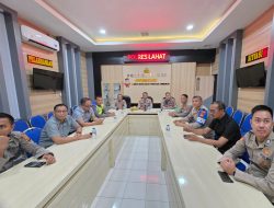 Polres Lahat Ikuti Rapat Kesiapan Operasi Keselamatan dan Operasi Pekat Polda Sumsel
