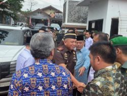 Kedatangan Kajati Sumatera -Selatan Di Sambut Bupati Lahat Bursah Zarnubi Bersama Forkopinda Kabupaten Lahat.