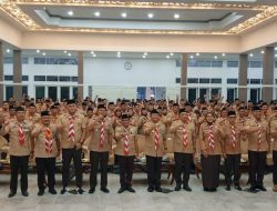 Pelantikan Kwarcab Garut Pramuka Perkuat Karakter Generasi Muda Berintegritas dan Cinta Tanah Air