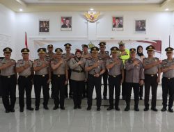 Upacara Pelantikan Kasat Res PPA dan PPO Polres Lahat.