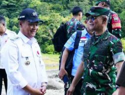 Kepala Staf Umum TNI, Letjen TNI Richard Taruli Horja Tampubolon Melaksanakan Kunjungan Kerja ke Desa Sampetua