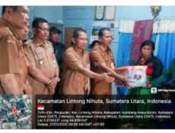 Pemkab Humbahas Salurkan Bantuan Korban Kebakaran di Desa Siharjulu