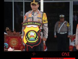 Apel Gelar Pasukan dalam rangka Operasi Keselamatan Musi 2026 Polres Lahat
