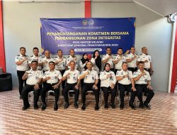 Wujudkan Birokrasi Bersih, Kanwil Ditjenpas Aceh Tandatangani Komitmen Bersama Pembangunan Zona Integritas