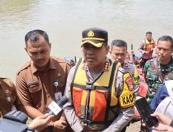 Kapolresta Tangerang Kota dan Dinas Terkait, Tinjau Sungai Cisadane Yang Tercemar Limbah.