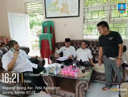 Kunjungan Pertama Monitoring dan Evaluasi (Monev) Dana Desa dan ADD Oleh Tim Kecamatan Petir