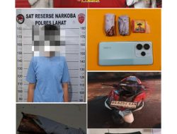Satres Narkoba Polres Lahat Berhasil Ungkap Kasus Narkotika.