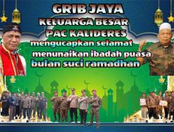 Keluarga Besar Pimpinan Anak Cabang (PAC) GRIB JAYA Kecamatan Kalideres Berikan Ucapan Selamat Menunaikan Ibadah Puasa Ramadhan 1447 H/2026 M