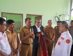 Anggota DPD Reses ke Kab Toba, Disambut Hangat Wakil Bupati Audi Murphi Sitorus.