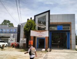 Dinas Perhubungan Toba Mensurvei di Desa Sintong Marnipi untuk Pemasangan Lampu Jalan.