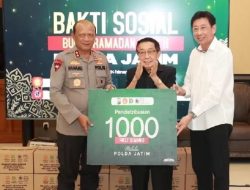 Sinergi Sosial, Polda Jatim Terima 1.000 Paket Sembako dari Yayasan Bakti Persatuan