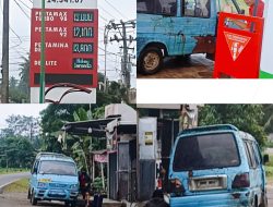 Pengecoran BBM Bersubsidi Jenis Pertalite di SPBU 24.341.07 Sekampung Udik Lampung Timur, Petugas Layani Secara Terang-terangan