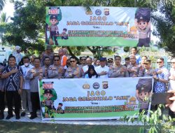 JAGO ASRI Gaung di Gorontalo, Kapolda Ajak Semua Elemen Wujudkan Daerah Aman, Sehat, Resik dan Indah