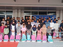 PT.Mega Darma Yudha dan Pengurus Serikat SPSI, Santuni Anak Yatim Piatu