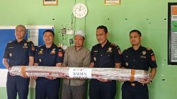 Ramadan Berbagi, Bea Cukai Bengkalis Hibahkan 41 Rol Karpet dan Al-Qur’an ke Dua Pesantren di Banta