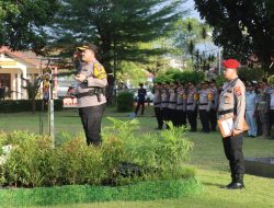 Kapolresta Serang Kota Pimpin Apel Gelar Pasukan Operasi Ketupat 2026