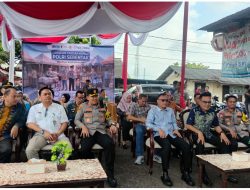 Gerakan Pangan Murah ( GPM ) Serenrak Di Gelar Polres Lahat Di Laksanakan Di Aspol Kelurahan Bandar Agung Lahat.
