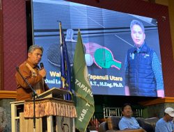 Wakil BupatiTaput Buka Turnamen Tenis Meja Rektor IAKN Tarutung Cup, Dorong pembinaan karakter generasi muda