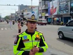 Pantauan Arus Mudik Ops Ketupat Musi 2026 Di Jalur Lintas Sumatera Di Wilayah Kabupaten Lahat.