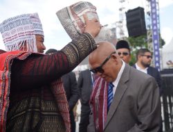 Acara Puncak HUT ke 27 kabupaten Toba, Panjatkan Doa untuk Kesejahteraan.