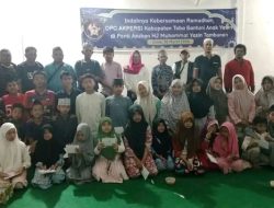 Ajak Anak Yatim Piatu Buka Puasa serta Pererat Silaturahmi di Bulan Ramadhan