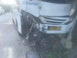 Kecelakaan Maut di Jalan Bayah-Malingping pengendara sepeda motor tewas di Tempat