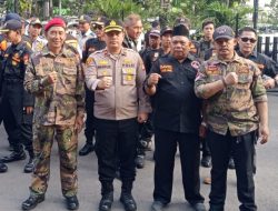Ketua PAC Grib Jaya Kalideres Ikut Apel Pengamanan Malam Takbiran dan Idulfitri 1447H/ 2026 Di Polsek Kalideres Siap Amankan Wilayah