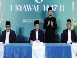 Kementrian Agama Menetapkan Lebaran Pada Hari Sabtu 21 Maret 2026
