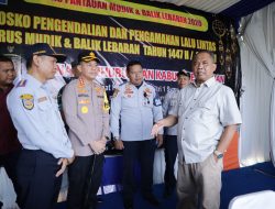 Pantau Pos Pengamanan Lebaran 2026, Bupati Sleman Terima Kasih Kapada TNI, Polri dan Relawan