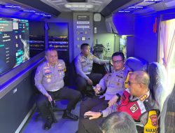Dari Betung ke Nasional: Mobile Command Center Polda Sumsel Kendalikan Titik Kritis Jalintim