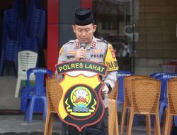 Kapolres Lahat Laksanakan Sholat Idul Fitri 1447 H dan Halal Bihalal Bersama Personel