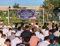 Berlangsung Khidmat, Lapas Banda Aceh Gelar Shalat Ied Bersama Warga Binaan