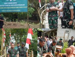 Wujud Nyata Negara Hadir Untuk Rakyat, Pangdam Jaya Pimpin Ground Breaking Jembatan Garuda Dan Gentengisasi