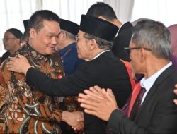 Bupati Humbahas Hadiri Pesta “Manjalo Ulos Matua” Ketua MUI.