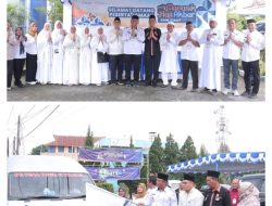 Wakil Bupati Dairi Lepas 10 Calon Jamaah Haji Ikuti Manasik di Medan
