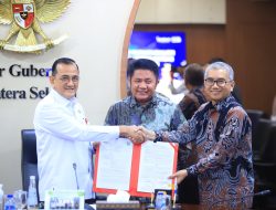 Gubernur Herman Deru Saksikan Penandatanganan NPHD antara Pemprov Sumsel dan Unsri