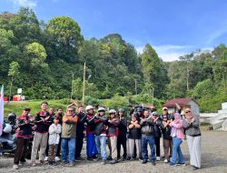 H.Khaerudin PGR Pimpin Komunitas GBB KabupatenTangerang Adakan Touring Ke Gunung Luhur Citorek, Negeri Di Atas Awan_