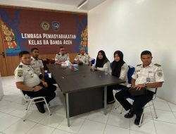 Lapas Banda Aceh Ikuti Rapat Pengarahan Dirjenpas Secara Virtual.