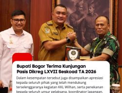 Bupati Bogor Terima Kunjungan Pasis Dikreg LXVII Seskoad TA 2026