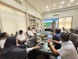 Percepat Penanganan Banjir dan Konektivitas Antar-Kabupaten, Bupati Taput Temui Kepala BBPJN Sumut