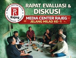 Media Center Rajeg (MCR) Gelar Rapat Evaluasi Kerja Dan diskusi Pengurus