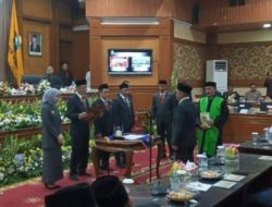 Ahmad Yamin SE Resmi Dilantik Sebagai Anggota DPRD Kabupaten Serang dari Fraksi Gerindra