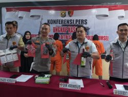 Ditreskrimsus Polda Sumsel Bongkar Pabrik Miras Oplosan di Banyuasin, 20.088 Botol Disita
