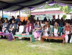 Bupati Samosir Vandiko Timotius Gultom ST Menghadiri Pelantikan Pengurus Sonak Malela Se_Kabupaten Samosir