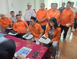 Verifikasi Faktual Kanwilkumham Banten, Pengurus DPD Partai Gerakan Rakyat Kabupaten Tangerang Solid Hadir Tepat Waktu