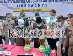 Kejari Bengkalis Musnahkan Barang Rampasan Negara, Tegaskan Komitmen Hukum